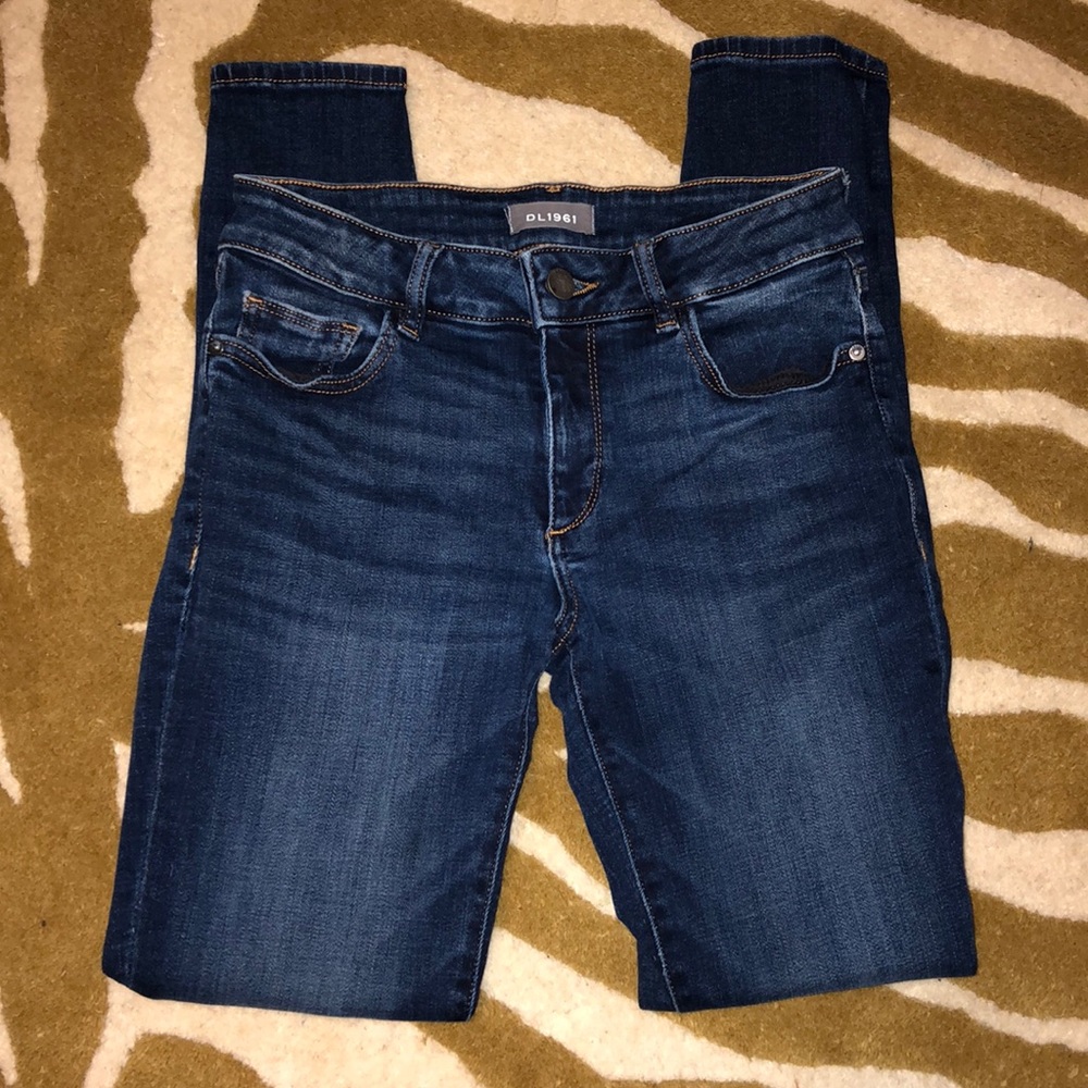 DL1961 Emma low rise skinny jeans sulton wash